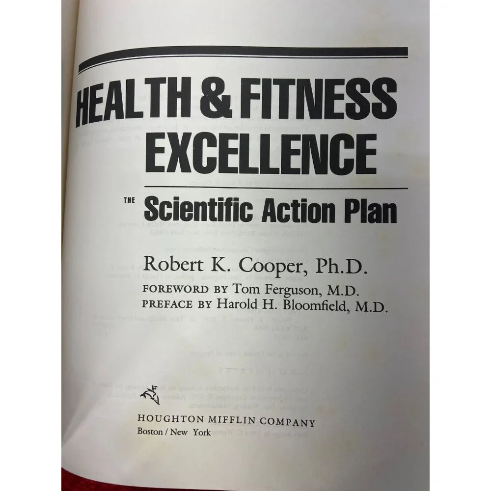Health and Fitness Excellence:‎ The Scientific Action Plan Paperback 1989 Robert